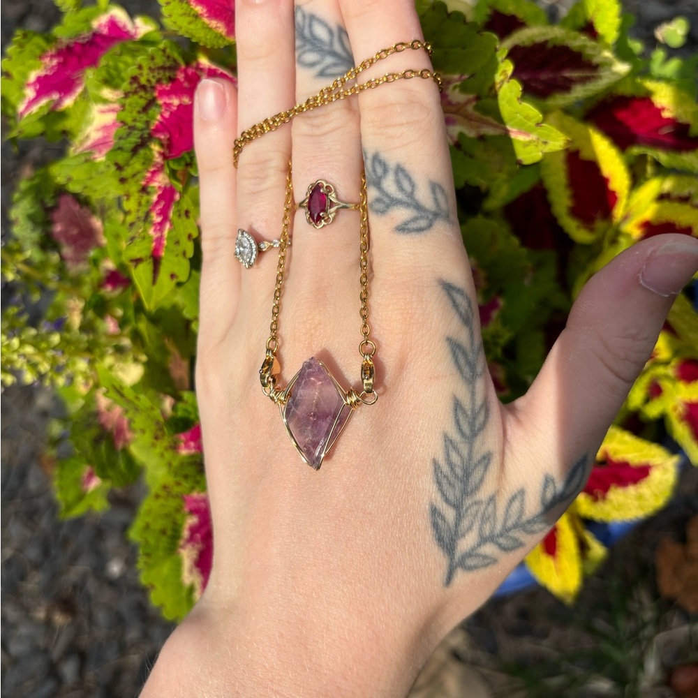 Flourite Interchangeable Necklace - image 3